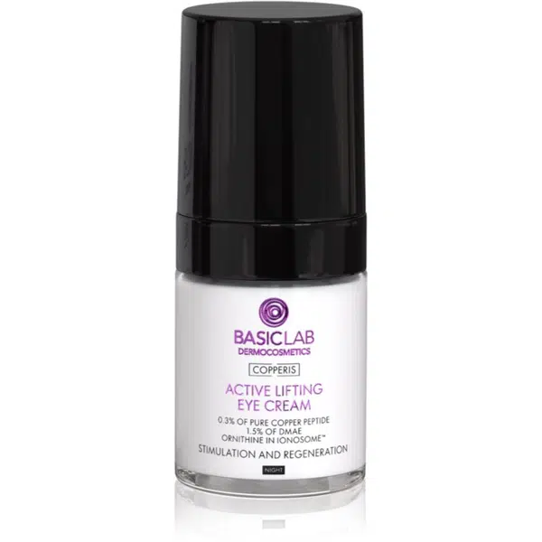 BasicLab Dermocosmetics Copperis liftingový oční krém na noc 18 ml