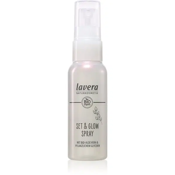 Lavera Set & Glow Spray fixační sprej pro rozjasnění pleti 50 ml