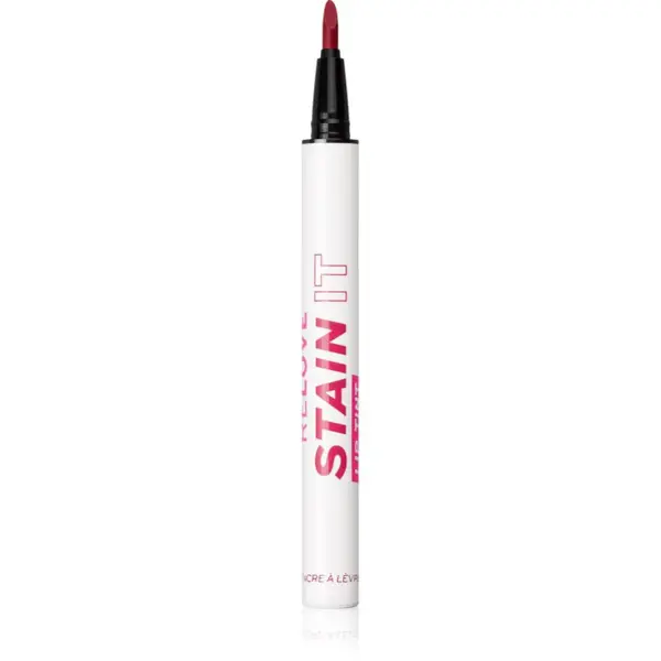 Revolution Relove Stain It Lip Ink Pen fix na rty pro dlouhotrvající efekt odstín Coral 0.5 ml
