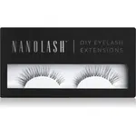 Nanolash DIY Eyelash Extensions trsové nalepovací řasy bez uzlíku Innocent 36 ks