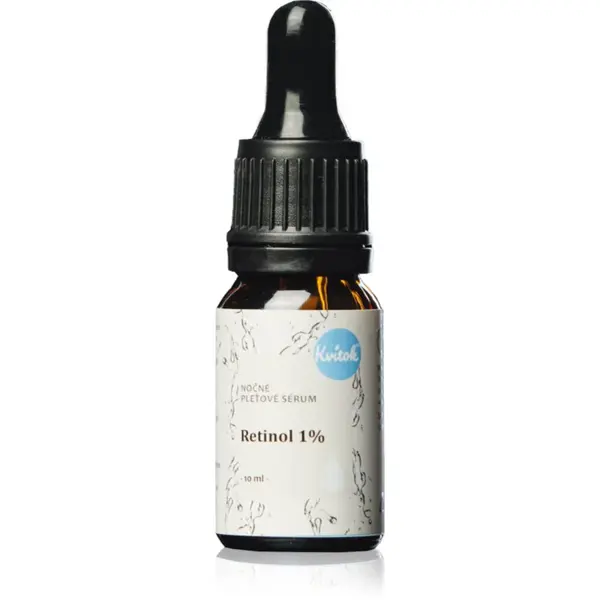 Kvitok Noční pleťové sérum Retinol 1% noční pleťové sérum s retinolem 10 ml