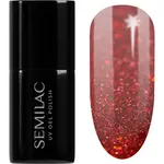 Semilac UV Hybrid Winter Collection gelový lak na nehty s použitím UV/LED lampy odstín 609 Snow Berries 7 ml
