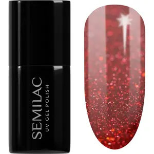 Semilac UV Hybrid Winter Collection gelový lak na nehty s použitím UV/LED lampy odstín 609 Snow Berries 7 ml