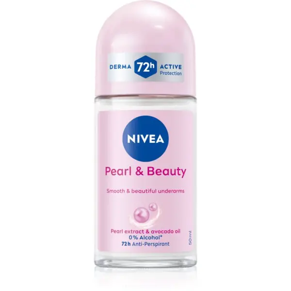 NIVEA Pearl & Beauty kuličkový antiperspirant pro ženy 48h 50 ml