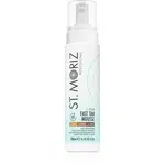 St. Moriz Fast Tan samoopalovací pěna pro rychlé opálení 200 ml