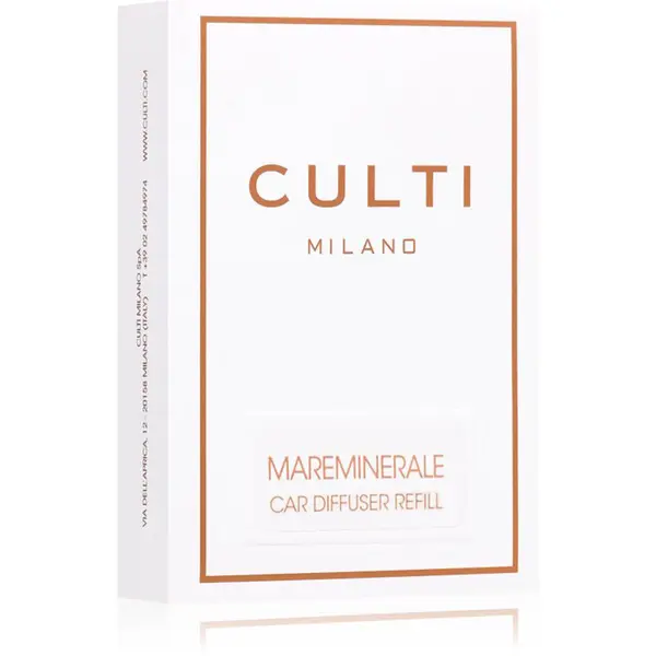 Culti Milano Car Mareminerale vůně do auta náhradní náplň 57x35 cm