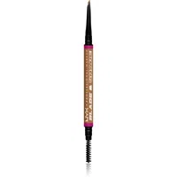 NYX Professional Makeup Blade & Shade tužka na obočí s kartáčkem odstín 01 Ash Blonde 0.06 g