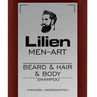 LILIEN Men Art beard&hair&body shampoo White 250 ml