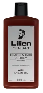 LILIEN Men Art beard&hair&body shampoo White 250 ml