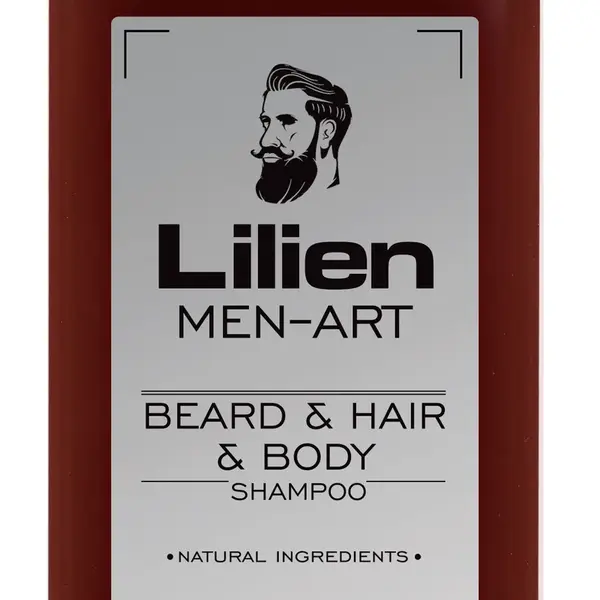 LILIEN Men Art beard&hair&body shampoo White 250 ml