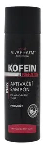 VIVAPHARM Kofeinový šampon pro muže s keratinem 200 ml