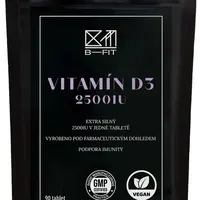 B-FIT CLUB Vitamín D3 2500IU 90 tablet