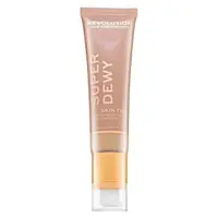 Makeup Revolution Super Dewy Skin Tint Moisturizer tónující a hydratační emulze Fair 55 ml