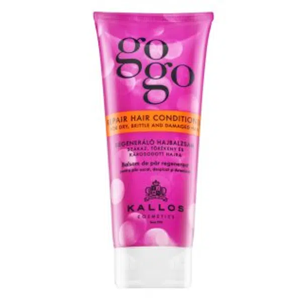Kallos GoGo Repair Hair Conditioner vyživující kondicionér pro suché, mdlé vlasy 200 ml