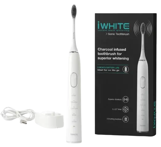 IWHITE Sonický kartáček s aktivním uhlím