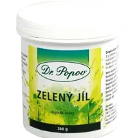 DR.POPOV Zelený jíl 280 g