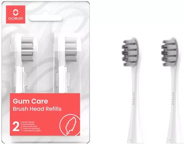 OCLEAN náhradní hlavice Gum Care Extra Soft, P1S12 W02, bílé 2 ks