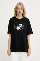 Bavlnené tričko Karl Lagerfeld IKON