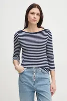 Bavlnené tričko s dlhým rukávom United Colors of Benetton