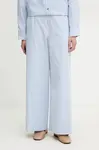 MM by Max Mara Bavlnené nohavice MM by Max Mara