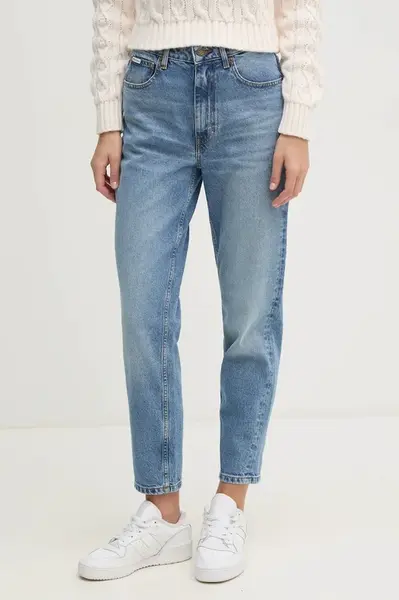 Rifle Guess Jeans dámske, vysoký pás, W5RA0D D5M4A