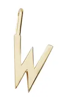 Strieborný pozlátený prívesok Design Letters