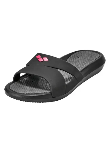 ARENA Plážové / kúpacie topánky 'Nina'  purpurová / čierna