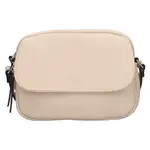 Kožená dámska crosbody kabelka Katana Fabiána - béžová