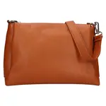 Dámska kožená crossbody kabelka Italia Tamara - koňak