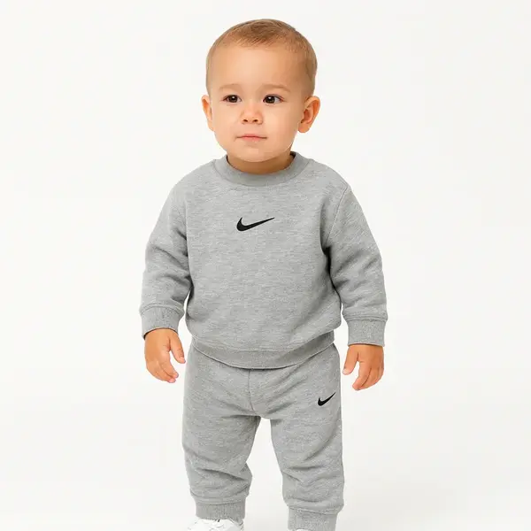 Nike kids essential fleece crew set 50-56 cm