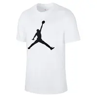 Jordan Jumpman Mens T-Shirt L WHITE/BLACK