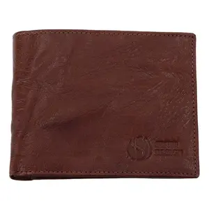 Pánská kožená peněženka SendiDesign SNW6946 - tmavě hnědá