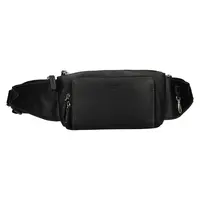 Pánská kožená ledvinka Hexagona Harry - černá