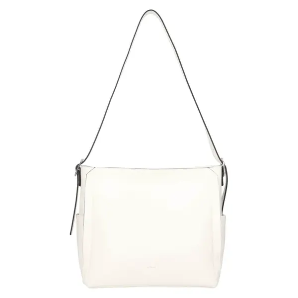 Elegantní dámská kožená kabelka Katana Seren - bílá