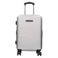 Cestovní kufr Swissbrand Lucel M - stříbrná