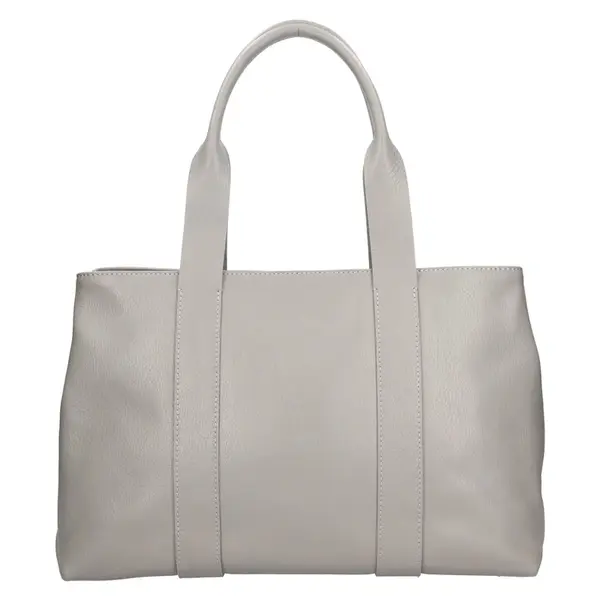 Dámská kožená kabelka Italia Marlen - šedá