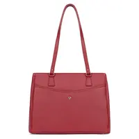 Dámská kožená kabelka Hexagona Samea - červená