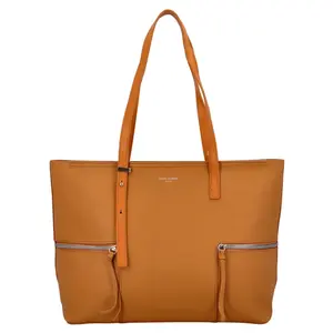 Dámska kabelka David Jones Ylermes - koňak