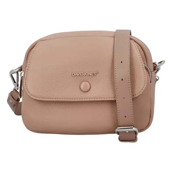 Dámska crossbody kabelka David Jones Rienta - ružová