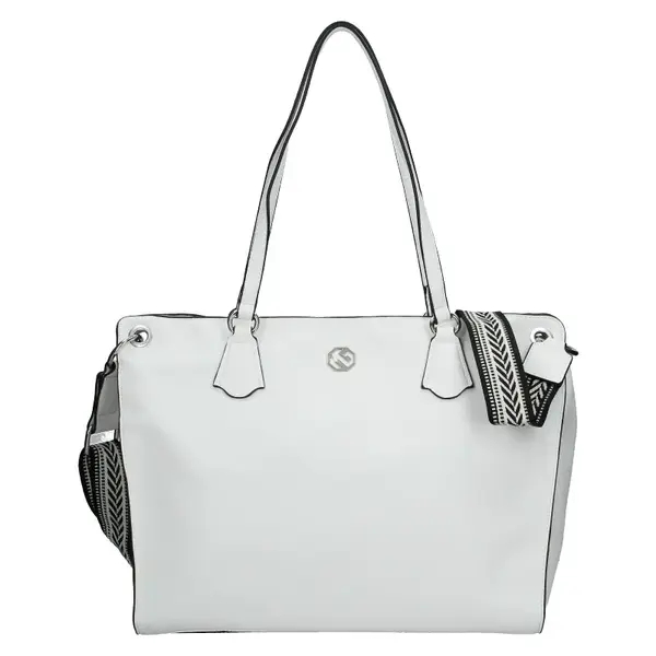 Dámska kabelka Marina Galant Brenda - biela