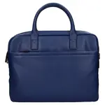 Kožená taška na notebook Katana Talin - svetlo modrá