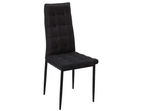 Jedálenská stolička Douglas, čierna látka%