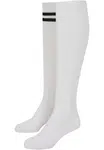 Women's College Socks 2-Pack White