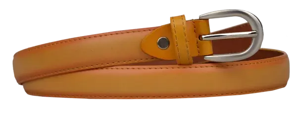 NovaKabelka.sk Cintura Sottile (2,4 cm) Farba opasku: žltá