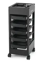 Kadernícky vozík Original Best Buy E-trolley, čierny (0171030) + darček zadarmo