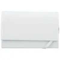 Dámska spoločenská kabelka biela - Delami Qwesta