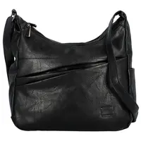 Dámska crossbody kabelka čierna - Firenze Ricco