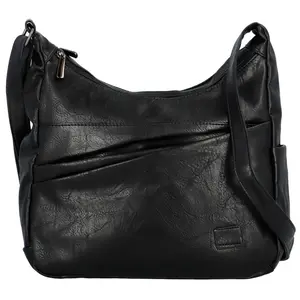 Dámska crossbody kabelka čierna - Firenze Ricco