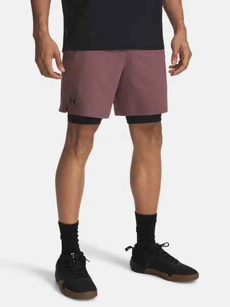 Pánské kraťasy Under Armour UA Vanish Woven 2in1 Sts-BRN - Pánské