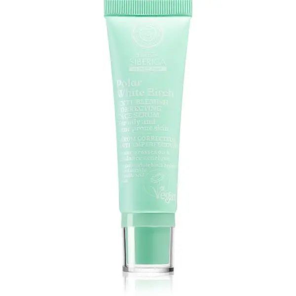 Natura Siberica Polar White Birch korekční sérum pro mastnou a problematickou pleť 30 ml